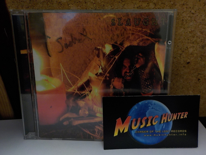 NUNSLAUGHTER - HEX CD + JIM SADIST NIMIKIRJOITUS
