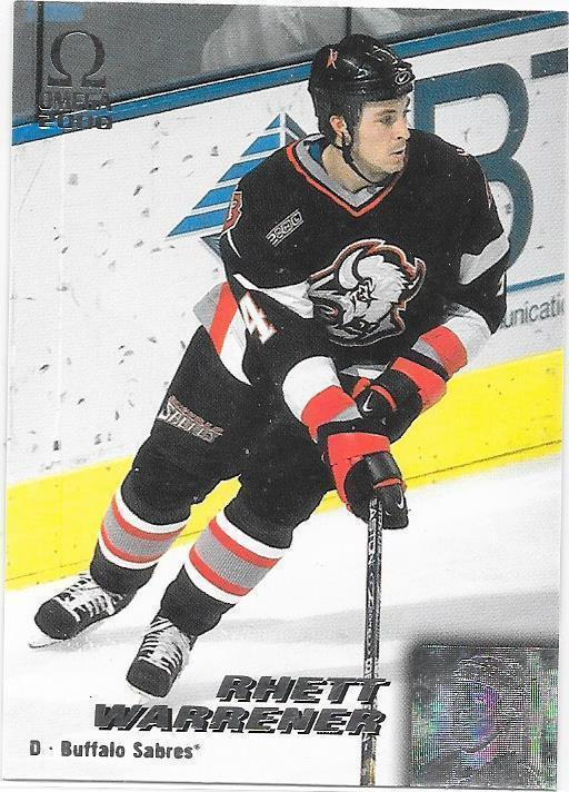 1999-00 Pacific Omega #32 Rhett Warrener Buffalo Sabres