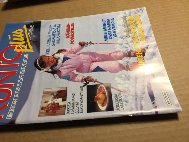 KUNTO PLUS LEHTI 12/1989 HYVÄ