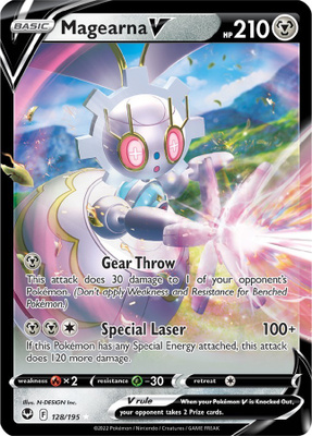 Magearna V 128/195 - Silver Tempest - NM/M