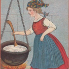 EH Tyttö keittää puuroa - pikkukuva 1