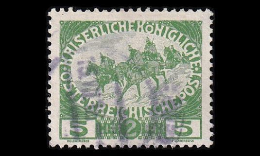 Itävalta 181 o Hyväntekeväisyys ratsuväki (1915)