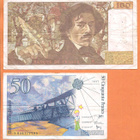 Ranska setelit: 100 Francs 1987 ja 50 Francs 1997 - pikkukuva 2