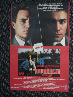 Murhaaja (William Friedkin, 1987) - vanha elokuvajuliste