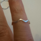 Hopeanvärinen saumaton rengas 19mm korunvalmistukseen - pikkukuva 3