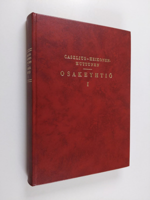 Ilmari Caselius : Osakeyhtiö 1