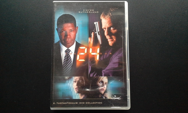 DVD: 24 - 2 kausi (Kiefer Sutherland 7xDVD)