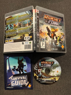 Ratchet & Clank - Tools Of Destruction PS3 (Puhumme Suomea)