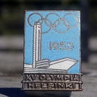 Olympia Helsinki 1952. Emalinen merkki. Halkaisija - 24 mm. - pikkukuva 1