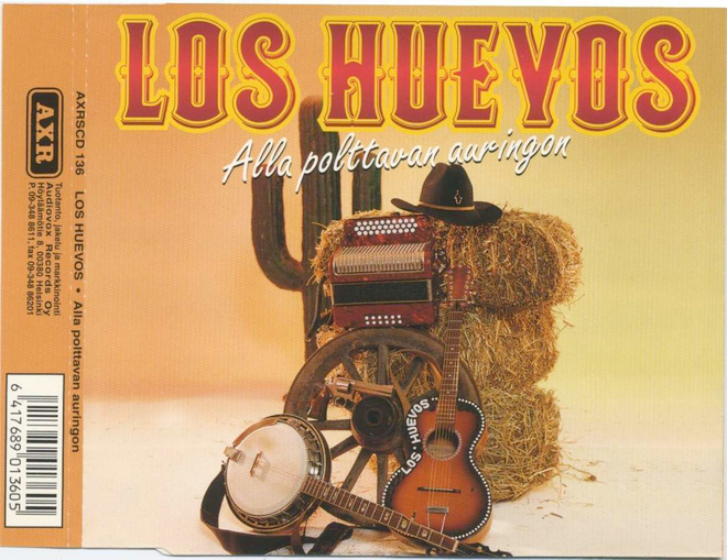 LOS HUEVOS Alla Polttavan Auringon – 3 biisin CD-single 1998