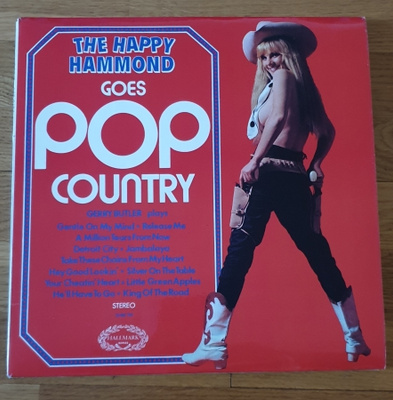 Gerry Butler - Happy Hammond Goes Pop Country (LP)