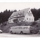 VANHA Postikortti KIVA Suomalainen Bussi Saksassa 1950-l - pikkukuva 1