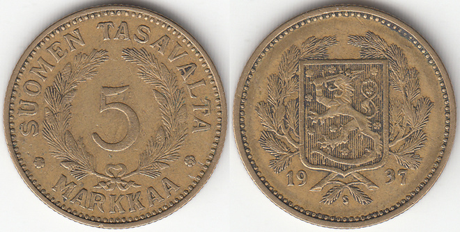 5 mk 1937