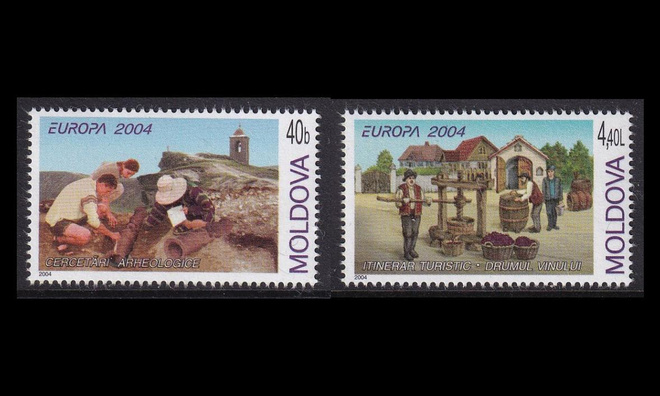 Moldova 487-8 ** Europa loma (2004)