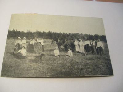 Maaelämää Kesäsaarissa - Kaukjärvi 1920 leimaus