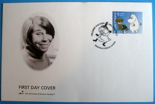 Muumi FDC,2004  nukkamerkki (laa)