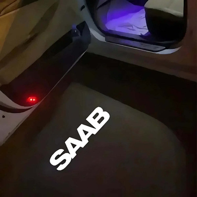 Saab logolliset ovivalot — heijasta logo maahan