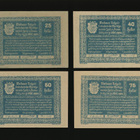 Itävalta Notgeld 25, 40, 60, 75 Heller, Spitz 1920 - pikkukuva 2