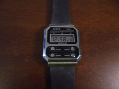 RETRO/ VINTAGE CASIO A100WE RANNEKELLO