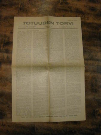 Sanomalehti: Totuuden Torvi 17.11.1929