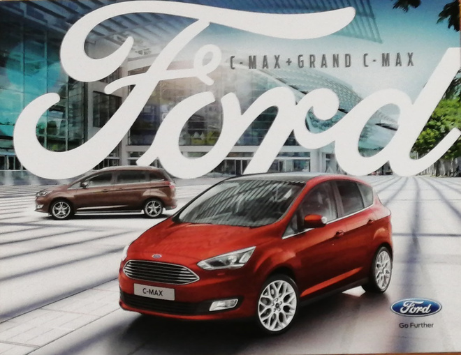 2016 Ford C-Max esite -  KUIN UUSI - suom - 64 sivua