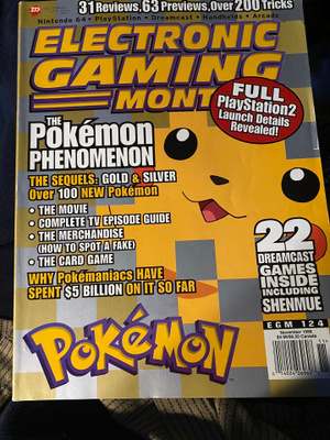 Pelilehti: Electronic Gaming Monthly 124