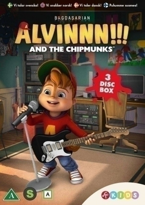 Alvinnn!!! ja Pikkuoravat Box 2 (Vol. 4-6) (3xDVD)