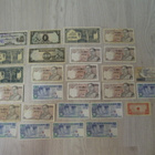Ulkolaisia seteleitä mm.Thailand,Vietnam ym.27 kpl. - pikkukuva 1