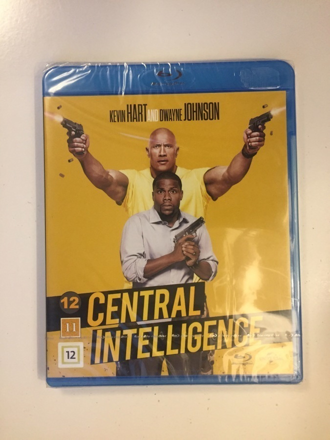 Central Intelligence (Blu-ray) Kevin Hart, Dwayne Johnson