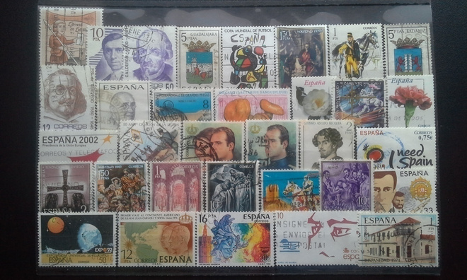 ESPANJA postimerkkejä o 33 kpl