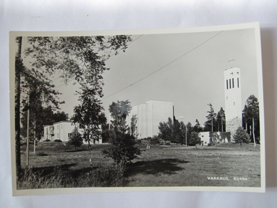 VANHA Postikortti Varkaus 1950-luku Alkup.Mallikappale