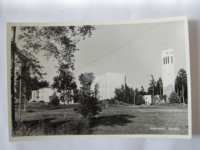 VANHA Postikortti Varkaus 1950-luku Alkup.Mallikappale