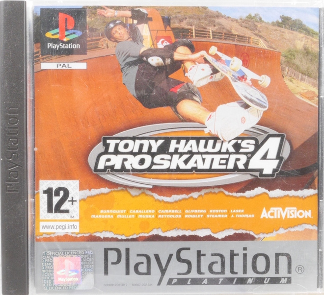 Tony Hawk's Pro Skater 4 (Platinum)