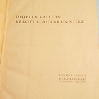 Ohjeita Valtion verotuslautakunnille vuodelta 1937 - pikkukuva 2