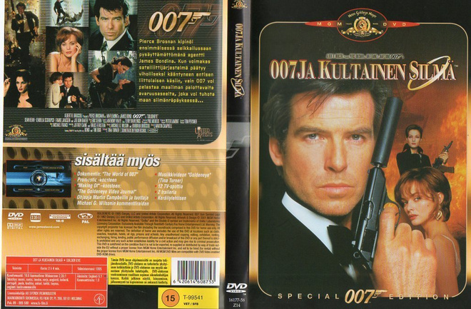 James Bond:Kultainen Silmä	(35 053)	k	-FI-	DVD	suomik.		pier
