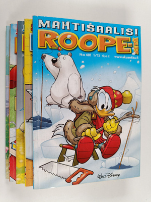 Roope-setä 1-5/2013, n:o 401-405