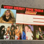 Very heavy time table ja Anthrax julisteet - pikkukuva 1