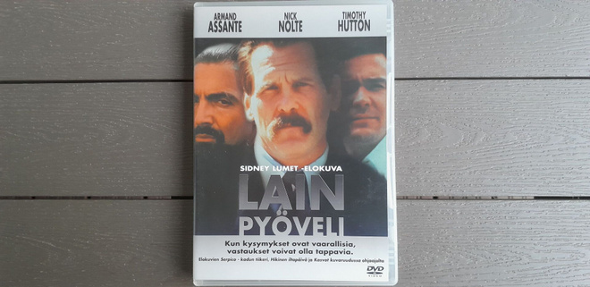 DVD: Lain Pyöveli (Nick Nolte, Timothy Hutton 1990/2006)