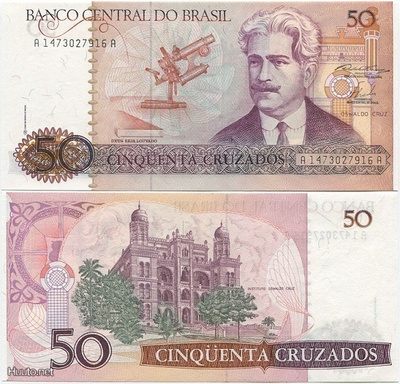 Brasilia 50 Cruzados v.1986 (P-210a) UNC