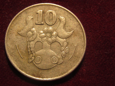 10 cents 1998. Kypros-Cyprus
