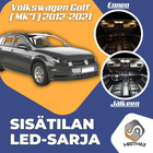 VW Golf (MK7) Sisätilan LED-sarja 10-osainen - pikkukuva 1