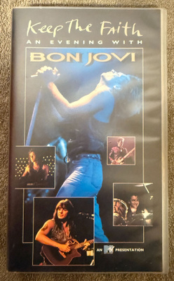 BON JOVI: KEEP THE FAITH - AN EVENING WITH ... (VHS)