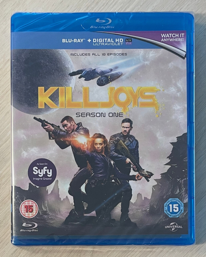 KILLJOYS: Kausi 1 (2015) Blu-ray (UUSI)