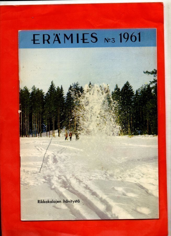 Erämies n:o 3 1961 Kalaportaat. Viljo Mahlamäki Pori. 50 v.