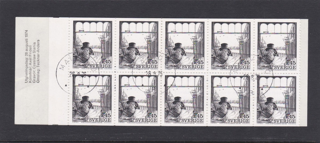 RUOTSI - 1974 H 278 ( Fa 879 ) VIHKO LEIMATTUNA