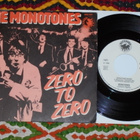 7" MONOTONES - Zero To Zero - single 1980 europop EX - pikkukuva 1