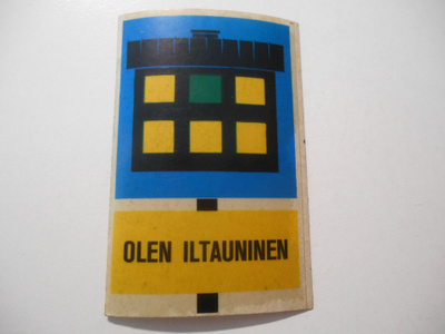 . Purkkatarra Jenkki Kuvahuuli Olen iltauninen