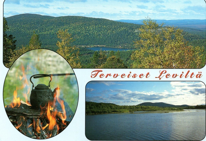 Postikortti: LEVI (kulkenut 2003)