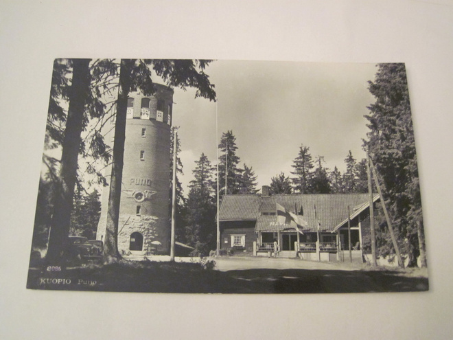 VANHA Postikortti Kuopio 1950-l Alkup.Mallikappale