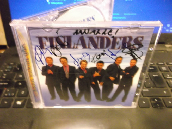 CD  : Finlanders : Anna jatkua yön ( SIGNED )
